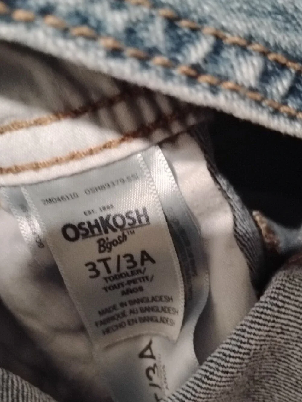 OshKosh B'gosh Light Blue Denim Kids Overalls